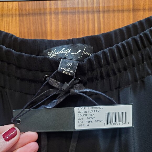 NWT Elizabeth & James Jaiden Tux Pant, Size Medium - Picture 5 of 16